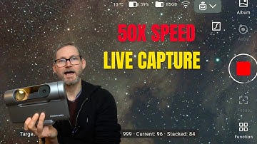 DWARF 3 Smart Telescope: Live Capture Demo of the North America Nebula