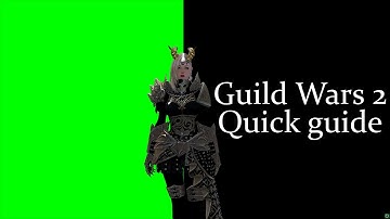 Guild Wars 2 - a quick guide to Green screen with ReShade