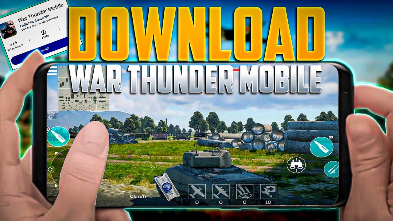 DOWNLOAD WAR THUNDER MOBILE FOR ANDROID AND IOS | WAR THUNDER MOBILE ...