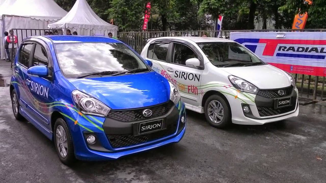 DAIHATSU NEW SIRION 2015 WARNA BARU YouTube