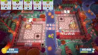 Overcooked 2 - Chinese 1-4 :: 2 Players - Score: 1055