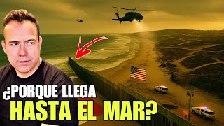 ¿Qué existe donde el MURO FRONTERIZO TOCA EL MAR? | Tijuana