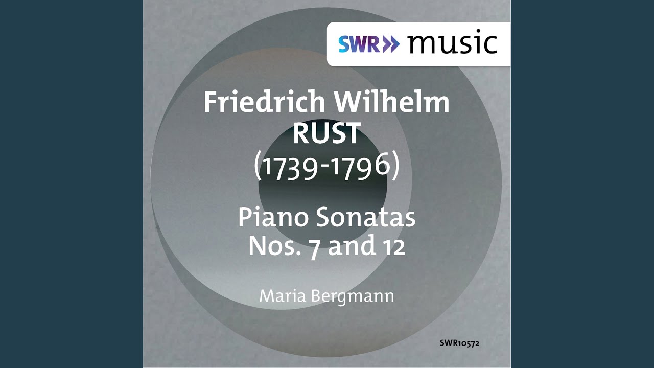 Piano Sonata No. 12 in D Major (Recorded 1972) : I. Allegro