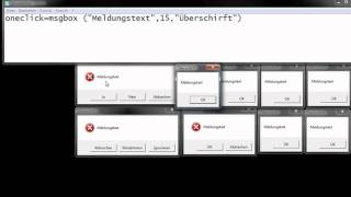 Windows: MessageBox erstellen (2 Ways)