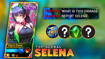 ONLY 0001% PLAYER KNOW THIS BUILD | SELENA BRUTAL DAMAGE BUILD | SELENA MLBB.