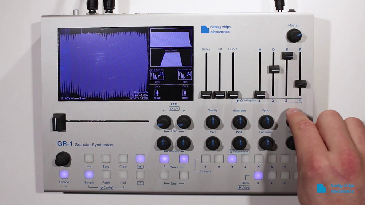 Granular Sampler & Knobs - Tasty Chips GR1 2.0 - Archiv Sequencer News