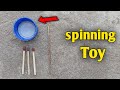 How to make spinning toy and bottle cap  homemade beyblade  prasanjit experiment