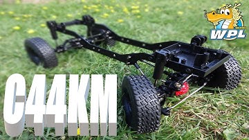 WPL C44KM Build Video Part One. Rolling Chassis.