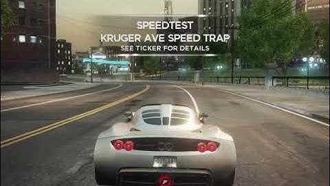 Need for Speed™ Most Wanted 2012: Kruger Ave Speedtrap 424kmh