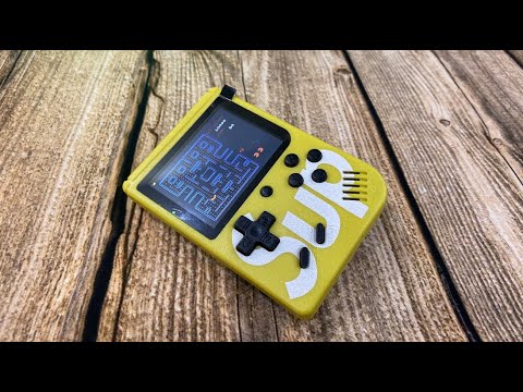 SUP Game Box Plus 400 in 1 Retro Games UPGRADED VERSION mini Portable  Console Handheld Gift By PRIME TECH ™ (Yellow)