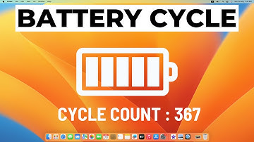 How to Check Battery Cycles on MacBook