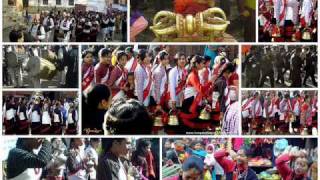 Video thumbnail of "Abira ya holi... Newari song (नेवारी में : अबीर या: होली )"