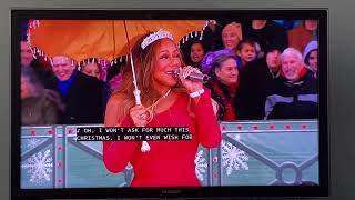 Mariah Carey and Santa Claus - All I Want For Christmas Is You - NBC Macy’s Thanksgiving Day Parade