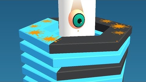 BERMAIN Stack Ball 3D go to win | Vertical live gameplay