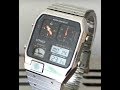 1985 Citizen Ana Digi Temp 8982 “Orange Lightning” Digital Watch