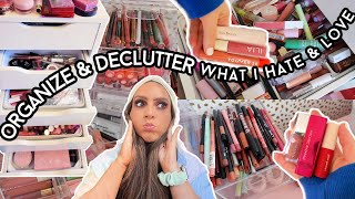 decluttering & organizing like never before✨ satisfying, trashing stuff, keeping favorites