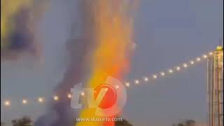 Yasağa Aldırış Etmeden Havai Fişek Attılar