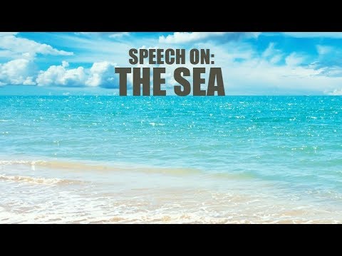 speech on the ocean