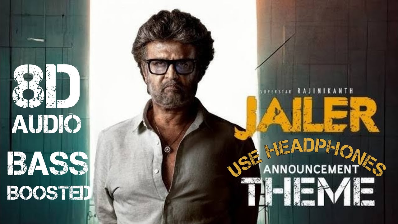 Jailer theme 8D | Jailer |Superstar Rajinikanth | 8D audio |Nelson| Anirudh|Sun pictures|Audio ninja