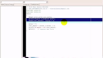 aula 959 Algoritmos e Logica de programação   C Media Ler