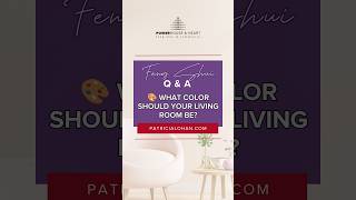 “Wait… are bold living room colors bad Feng Shui? 👀”