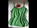 COMO FAZER UMA BLUSA DE ALCINHA, MUITO FÁCIL PARA INICIANTES