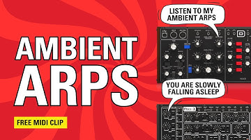 How to make AMBIENT ARPS: Behringer Model D vs Pro 1