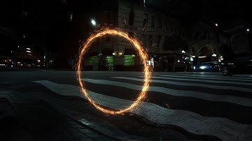 How to make a "Doctor Strange" style Portal in Davinci Resolve & Fusion (Advanced Particle FX)