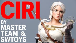 Master Team Ciri The Witcher 3 Wild Hunt MTToys SWToys 1\/6 Scale Figure Unboxing \& Review