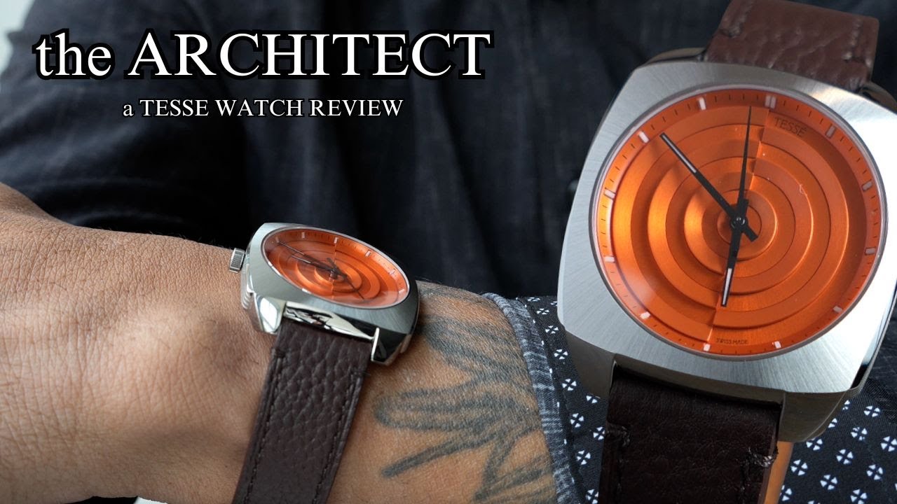 Обзор автоматических часов TESSE Michel THE ARCHITECT | Ретро-стиль, швейцарское производство, фу...