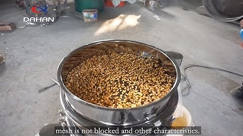 sieving machine for grading corn