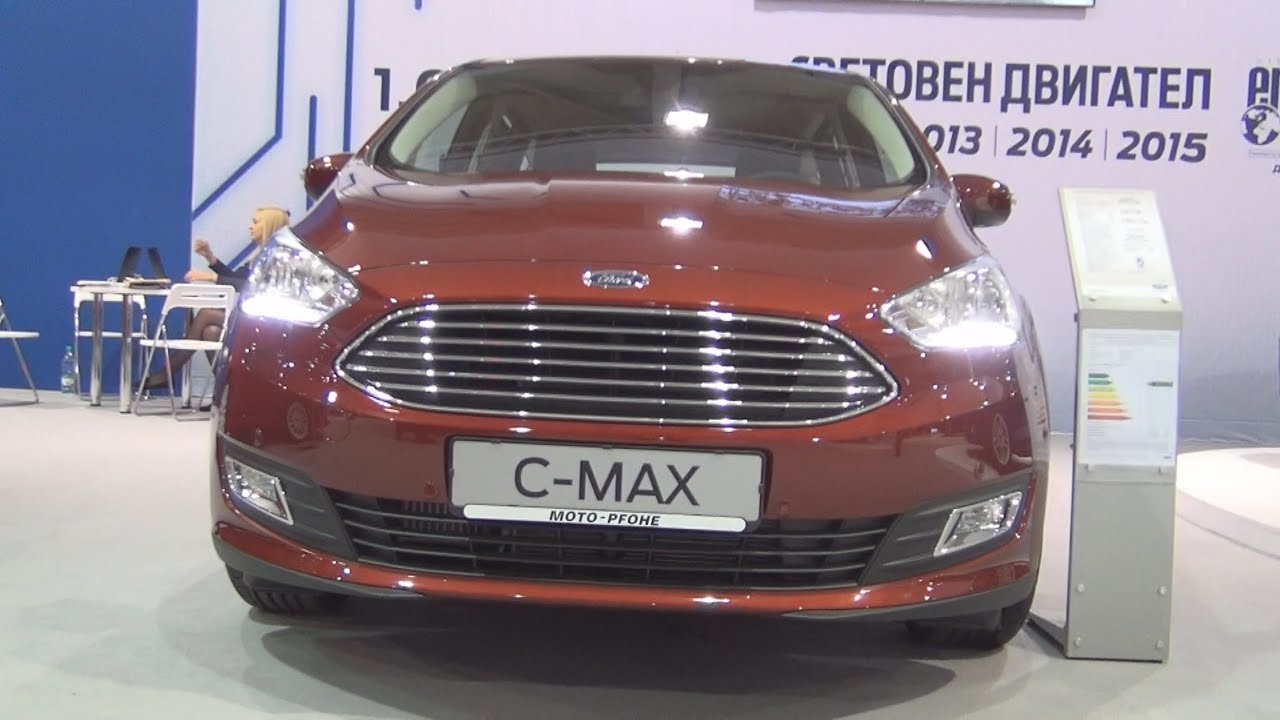 Ford C Max Compact Titanium 1 0 Ecoboost 125 Hp 16 Exterior And Interior In 3d Youtube