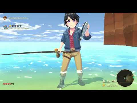 Harvest Moon Winds Of Anthos Large Grilled Fish