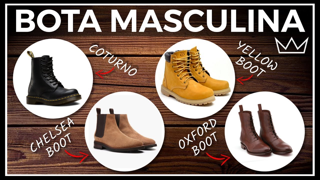 O guia completo das BOTAS MASCULINAS YouTube O guia completo das BOTAS MASCULINAS YouTube