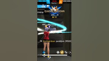 free fire shorts video trending shorts viral shorts 10M views on youtube shorts 1vs4 cs rank