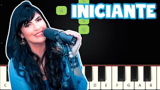 O Que A Sua Glória Fez Comigo - Fernanda Brum | Piano e Teclado Iniciante Nível Fácil | Tutorial