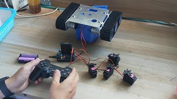 SNAR20 robot arm tank test video