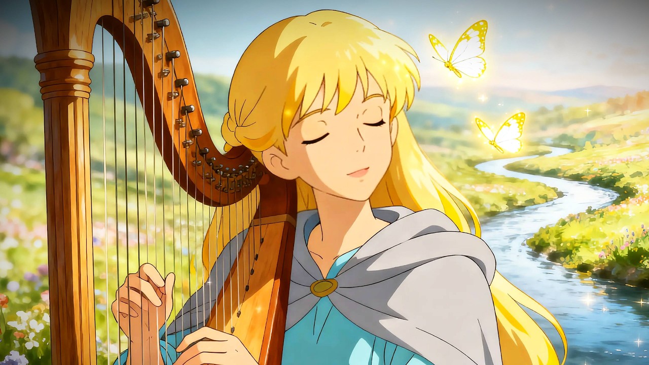 Весенняя кельтская арфа 🌿 Спокойная средневековая музыка для чтения и отдыха