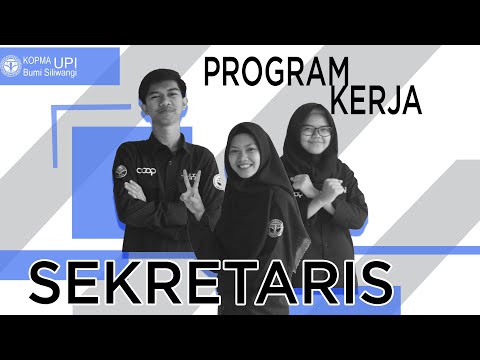 SOSIALISASI Program Kerja SEKRETARIS KOPMA Bumi Siliwangi UPI 2020