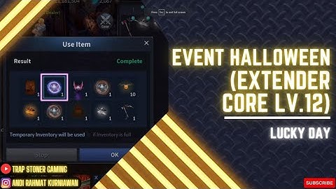 CABAL MOBILE - EVENT HALLOWEEN GET EXTREME CORE (LV.12)