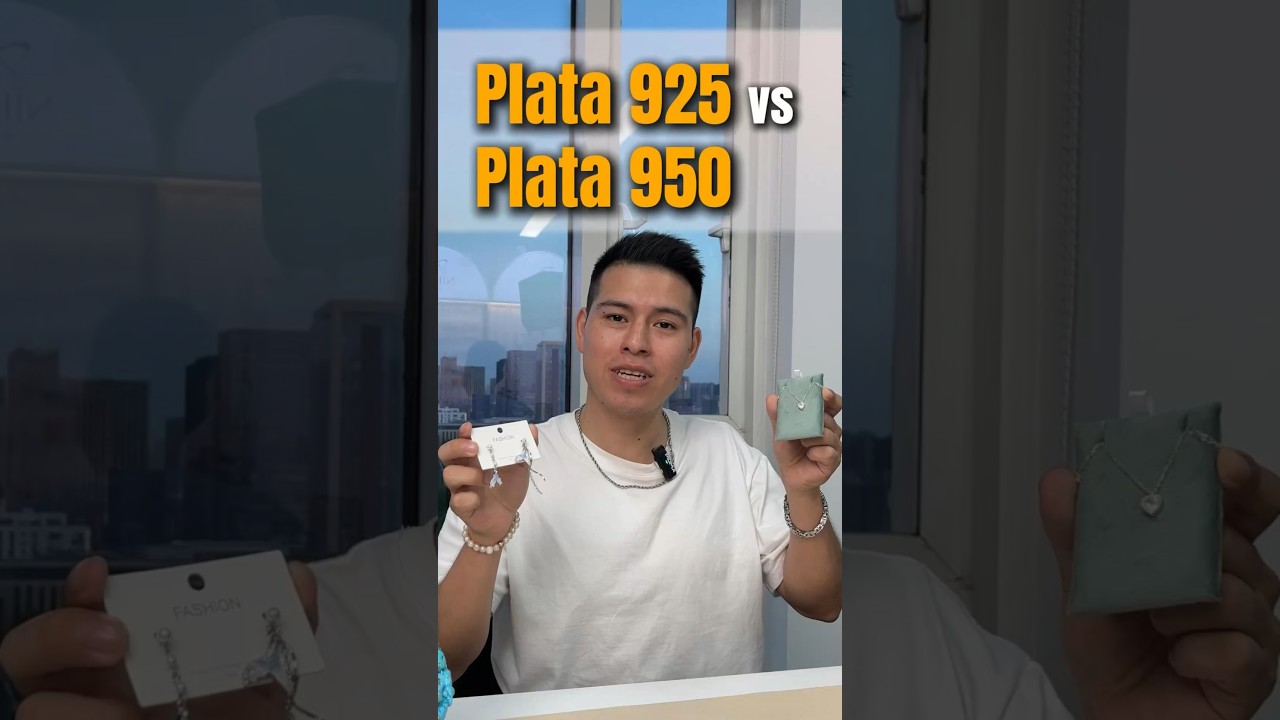 ¿Plata 925 o 950? 💍 Calidad, precio o lujo… ¿cuál eliges tú?👇