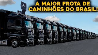 QUEM É O DONO DA MAIOR FROTA DE CAMINHÕES DO BRASIL? INCRÍVEL!