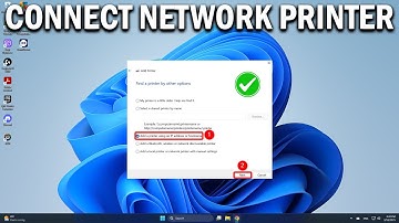 How To Connect A Network Printer in Windows 11 - Easy Fix