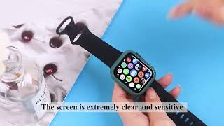 Glass+Case For Apple Watch Serie 6 5 4 3 2 1 SE 44mm 40mm iWatch Case 42mm 38mm trending products