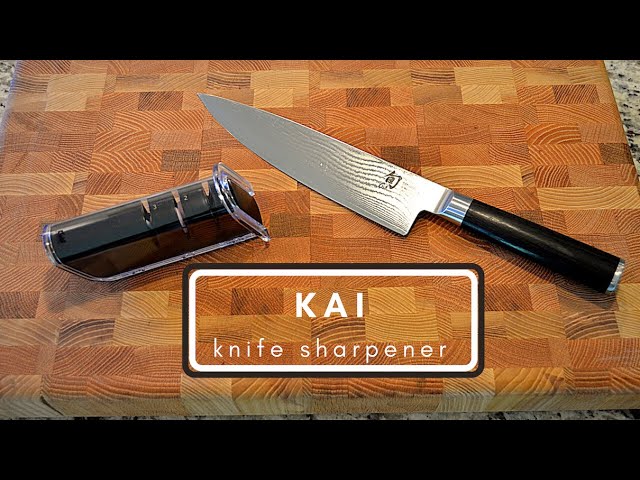 Kai Diamond and Ceramic Retractable Knife Sharpener - Austin, Texas —  Faraday's Kitchen Store