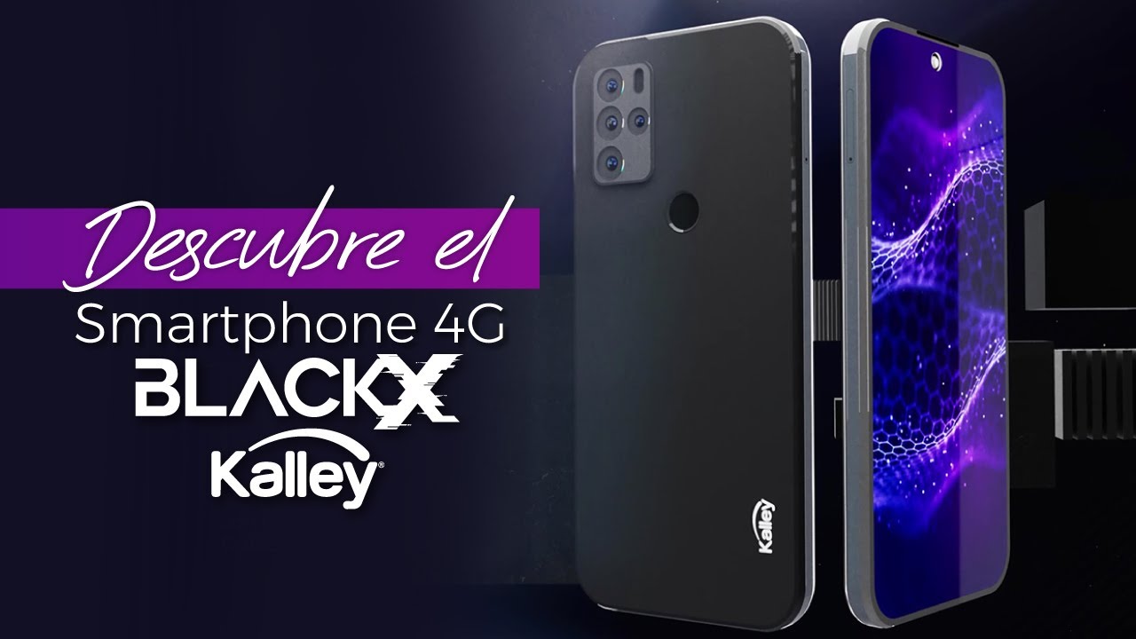 Conoce el smartphone 4G Black X de Kalley - YouTube