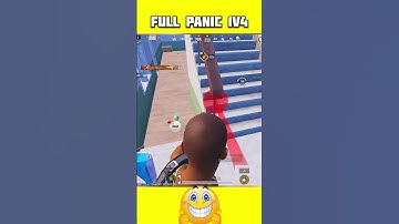 Best 1V4 Clutch In Panic 🔥 #Shorts #Viralshorts #Pubg #Bgmi #Pyron #Jonathan #Clutch #Funny #Trend