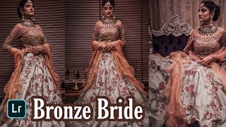 How to Edit  Wedding Photography I Bronze Bride - Premium Lightroom Mobile Presets Free XMP screenshot 5