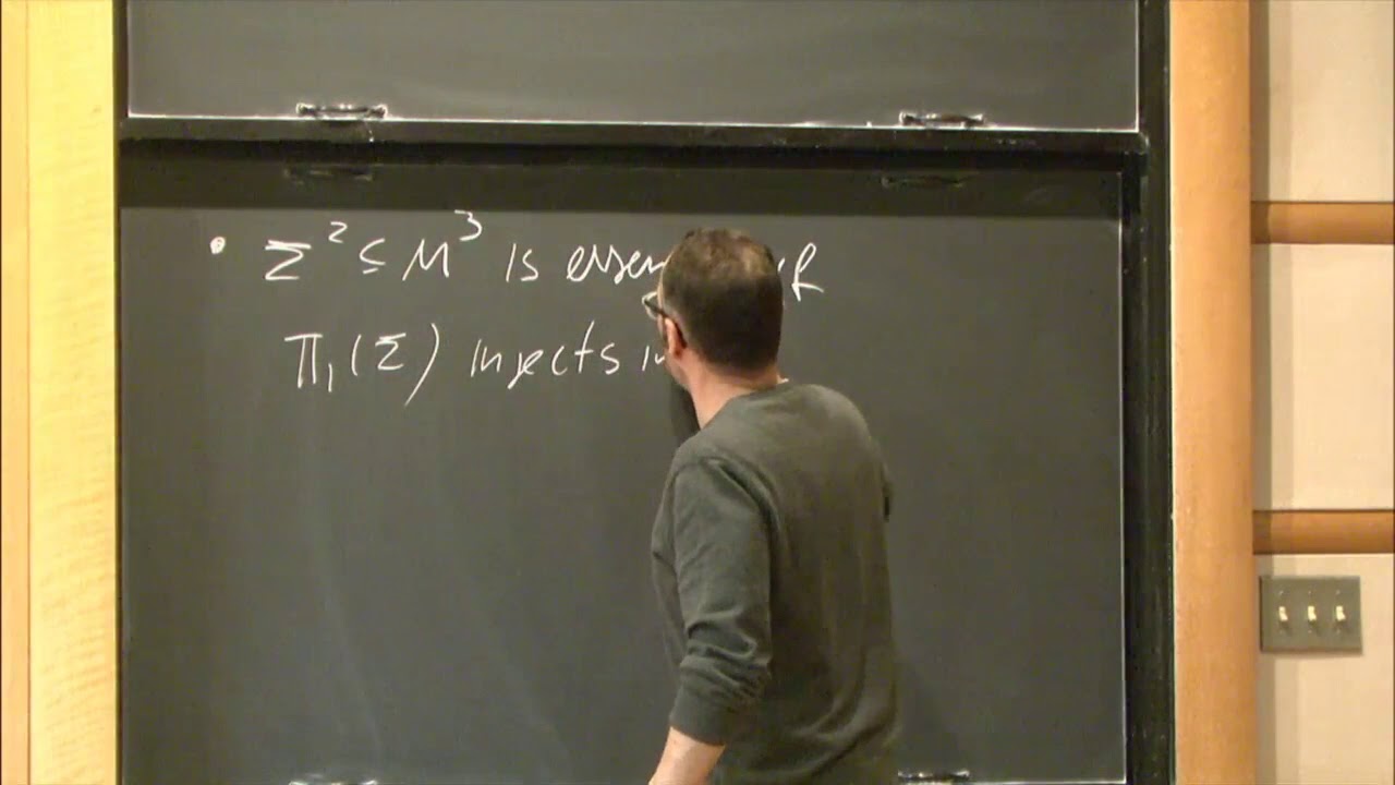 Progress on existence of minimal surfaces - Andre Neves