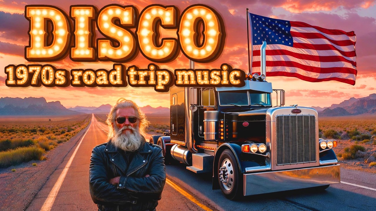 70s 80s 90s Disco Instrumental | Night Drive Megamix for Relax & Long Trips